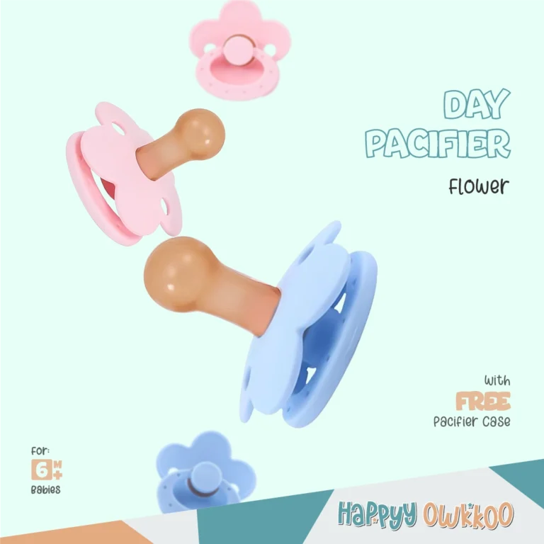 Day Pacifier - Flower (With Free Pacifier Case) - Image 1