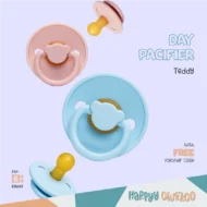 Day Pacifier - Teddy (With Free Pacifier Case)
