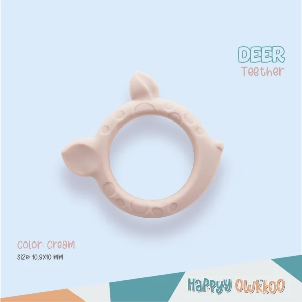 Silicone Teether - Deer