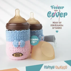 Baby Milk Feeder with Cover | Combo | Bow