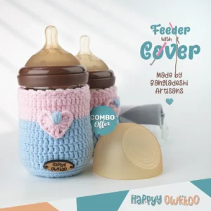 Baby Milk Feeder with Cover | Combo | Heart