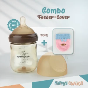 Baby Milk Feeder with Cover | Combo | Bow - Image 2