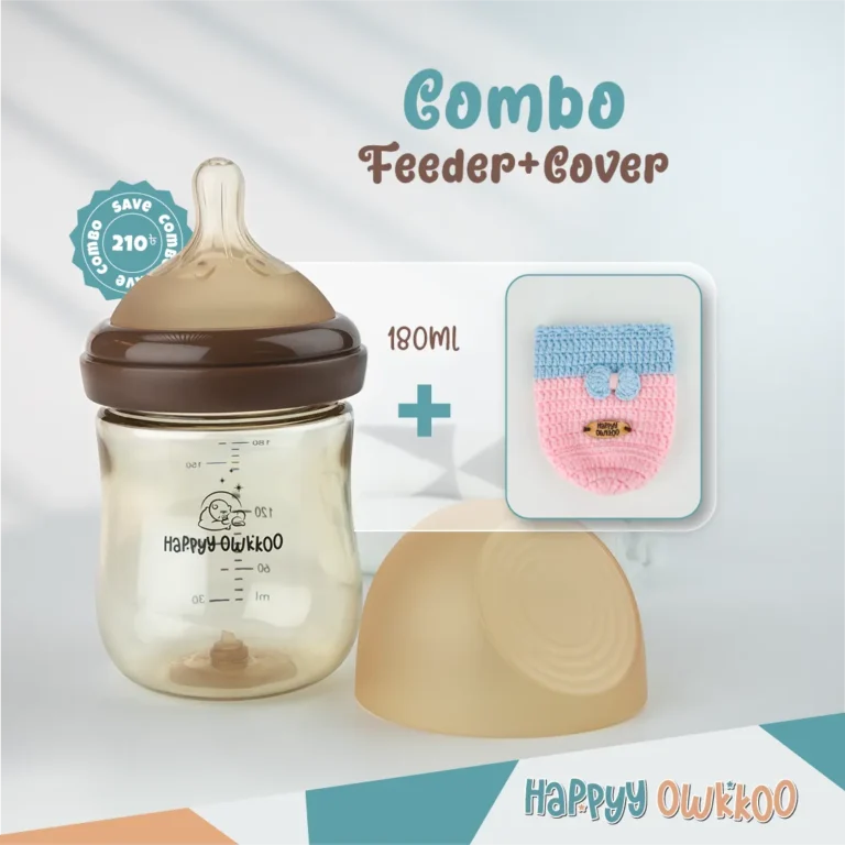 Baby Milk Feeder with Cover | Combo | Bow - Image 2