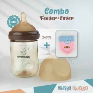 Baby Milk Feeder with Cover | Combo | Bow - Image 3
