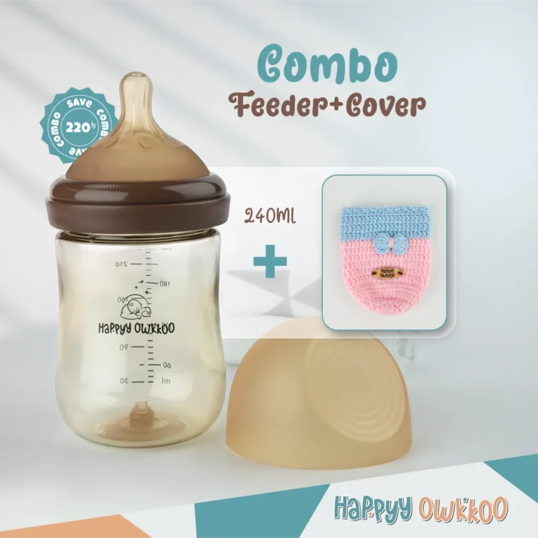Baby Milk Feeder with Cover | Combo | Bow - Image 3