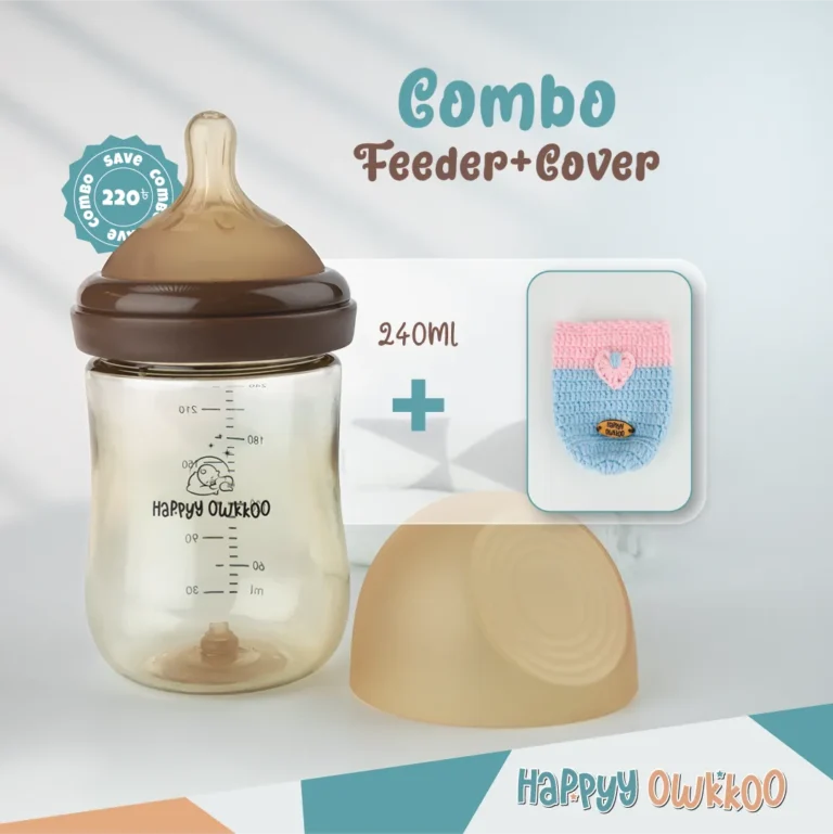 Baby Milk Feeder with Cover | Combo | Heart - Image 3