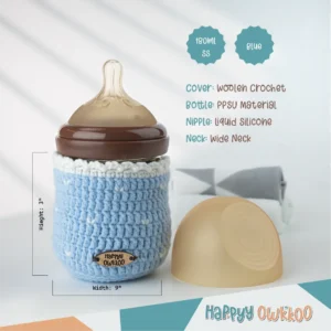 Baby Milk Feeder with Cover | Combo | Blue - Image 4