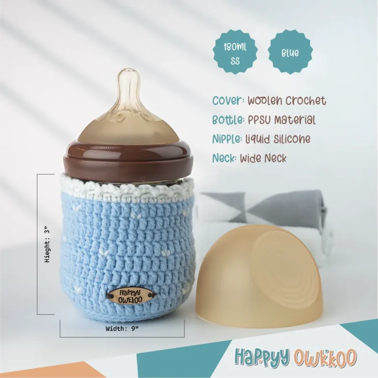 Baby Milk Feeder with Cover | Combo | Blue - Image 4