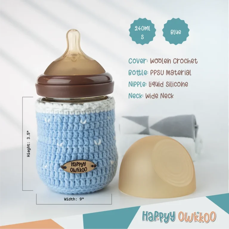 Baby Milk Feeder with Cover | Combo | Blue - Image 9
