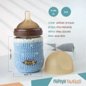 Baby Milk Feeder with Cover | Combo | Blue - Image 8