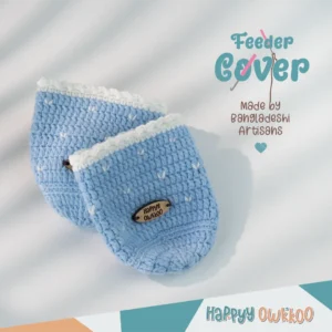 Handmade Feeder Cover - Crochet | Blue