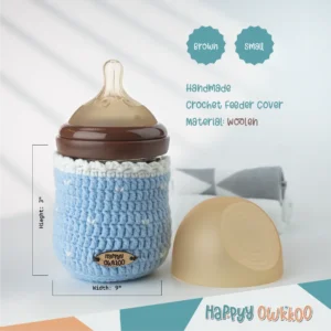 Handmade Feeder Cover - Crochet | Blue - Image 2