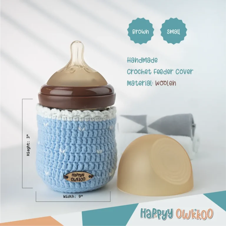 Handmade Feeder Cover - Crochet | Blue - Image 2