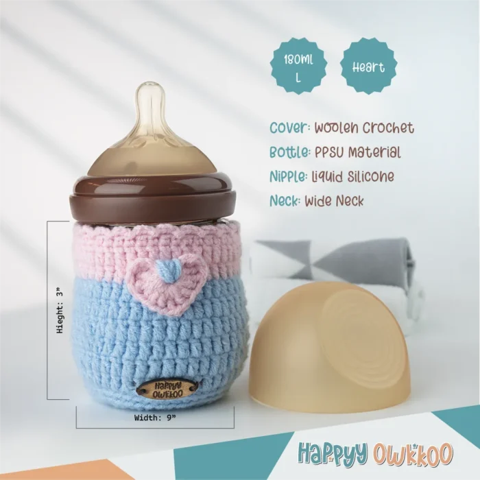 Combo - Baby Feeder and Cover | Heart - Image 7