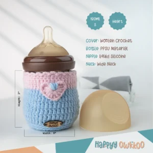 Baby Milk Feeder with Cover | Combo | Heart - Image 5