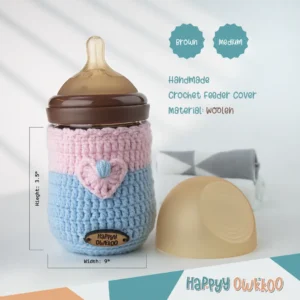 Handmade Feeder Cover - Crochet | Heart - Image 3