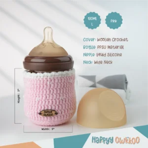 Baby Milk Feeder with Cover | Combo | Pink - Image 7