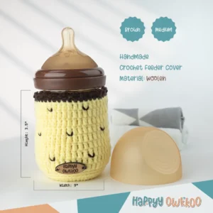 Handmade Feeder Cover - Crochet | Yellow - Image 3