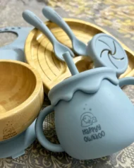 Baby Feeding Set - Toddler Crown | Blue - Image 3